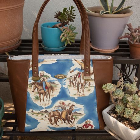 Flying Cowgirl purse